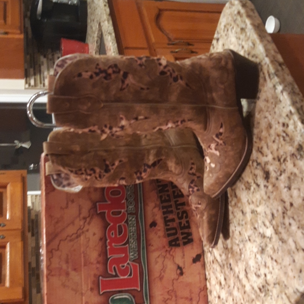 Authentic western cowboy boots